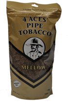 4 ACES MELLOW PIPE TOBACCO 16OZ BAG 