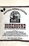 Claeys Old Fashioned Natural Horehound Barrels 6oz 