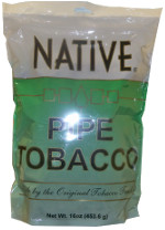 NATIVE PIPE TOBACCO - MENTHOL 16OZ BAG 